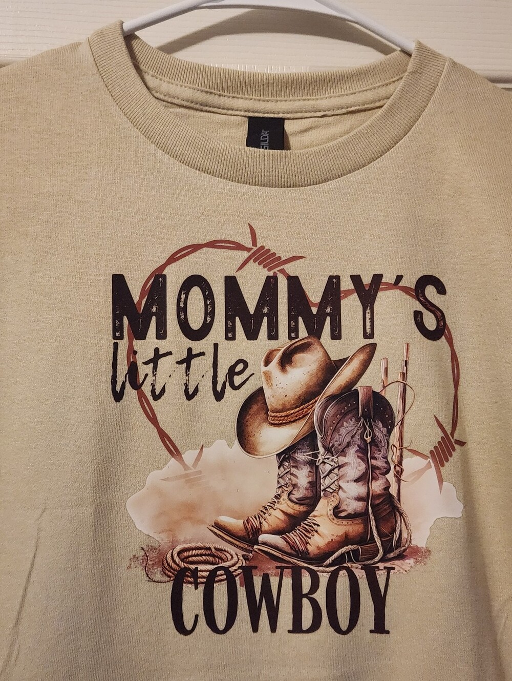 "MOMMY'S LITTLE COWBOY" KIDS TSHIRT